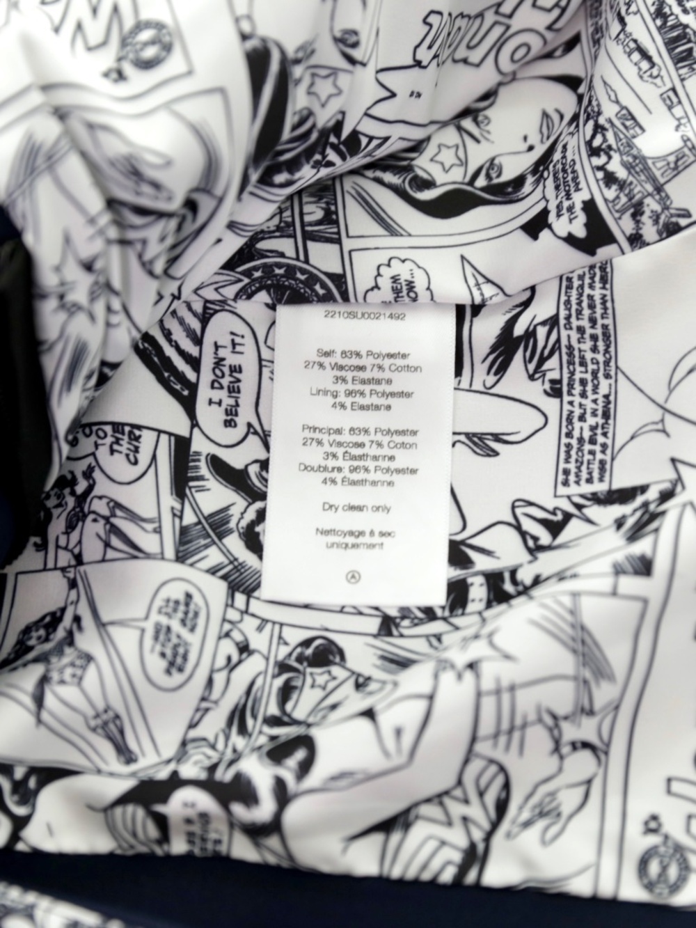 Veronica Beard x Wonder Women Miller Dickey Navy Jacket Blazer 8 RARE Collector - Picture 12 of 12